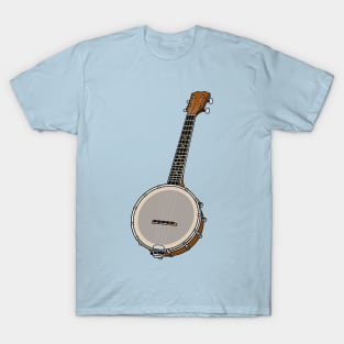 Banjo cartoon illustration T-Shirt